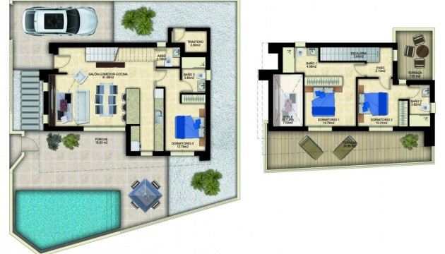 New Build - Villas - Benijofar - Polideportivo