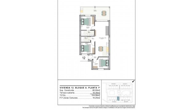 New Build - Wohnung - Torre Pacheco - San Cayetano