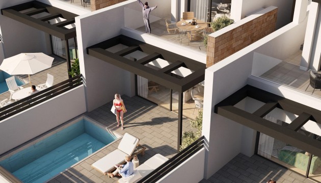 New Build - Villen
 - Torrevieja - Aguas Nuevas