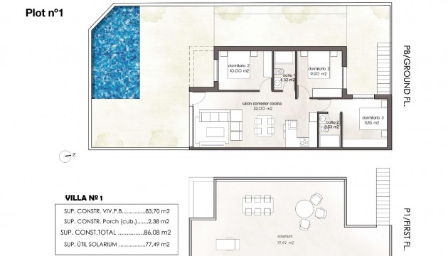 Nouvelle construction - Villas
 - Pilar de la Horadada - PILAR DE LA HORADADA