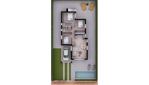 New Build - Villen
 - Los Alcazares - Serena Golf