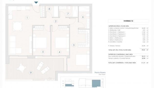 New Build - Apartment - Benijofar - Pueblo