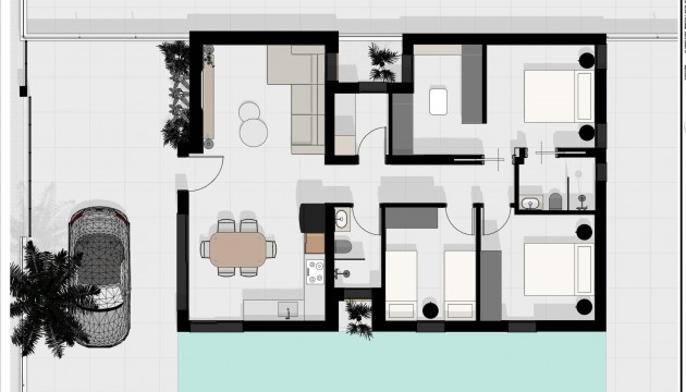 New Build - Villen
 - Benijofar - Urb. Monteazul