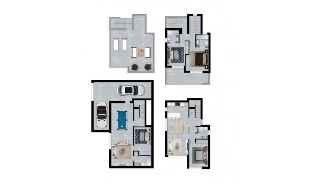 Nouvelle construction - Villas
 - la Nucia - Urb. Don Mar