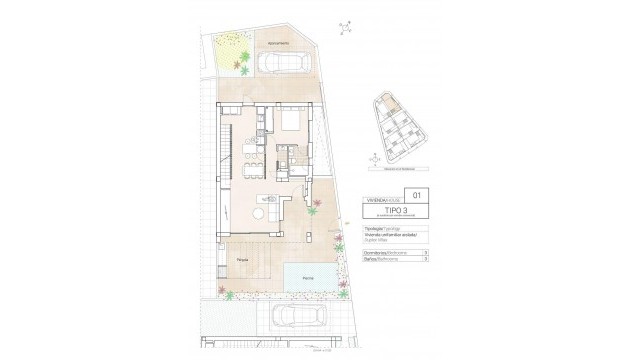 Nouvelle construction - Villa's
 - Hondon de los Frailes - Centro