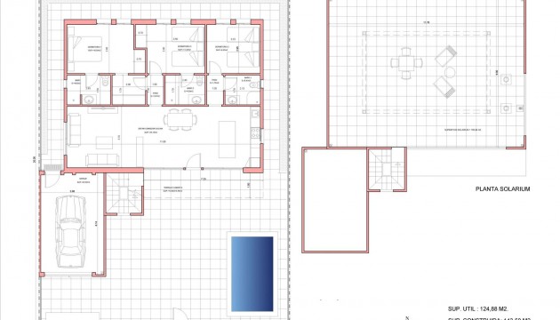 Nouvelle construction - Villas
 - Fuente Álamo - La Pinilla