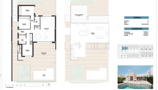 Nueva construcción  - Villas
 - Los Alcazares - Serena Golf