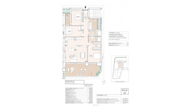Nouvelle construction - Appartement - Hondon de los Frailes - Pueblo