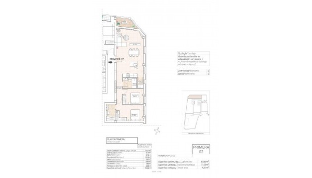 Nouvelle construction - Appartement - Hondon de los Frailes - Pueblo