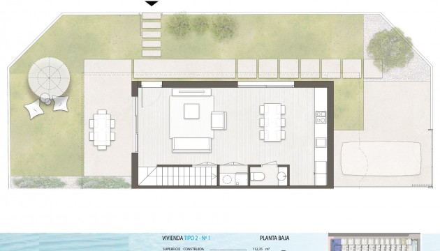 Nouvelle construction - Villas
 - Pilar de la Horadada - pueblo