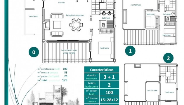 Nouvelle construction - Villa's
 - Sucina - Peraleja Golf