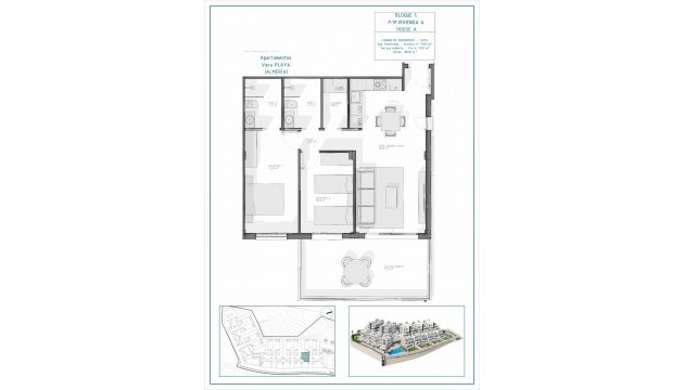 Nouvelle construction - Appartement - Vera - Pueblo Salinas