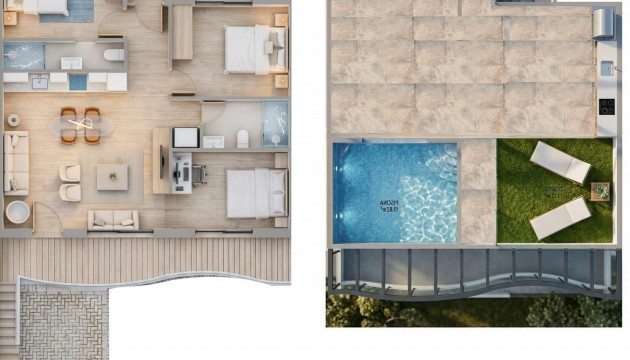 Nouvelle construction - Appartement - Pilar de la Horadada - parques de Andromeda