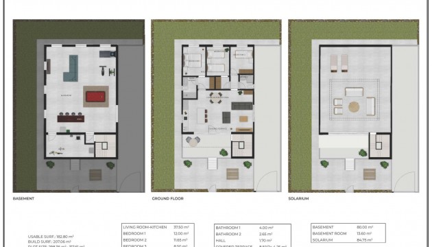 Nouvelle construction - Villa's
 - Mazarron - Camposol Golf