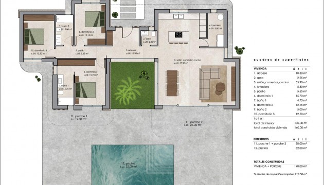 Nouvelle construction - Villa's
 - Pinoso - Lel