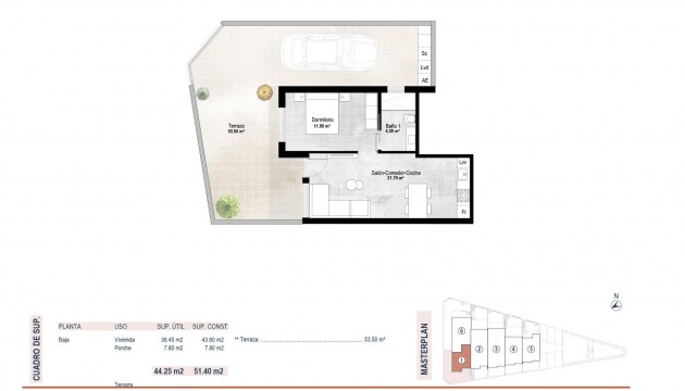 Nouvelle construction - Appartement - San Pedro del Pinatar - Pueblo
