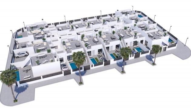 Nouvelle construction - Maison de ville - Torre Pacheco - El Alba