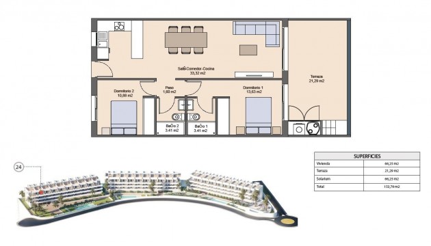 Nouvelle construction - Appartement - Finestrat - Balcón De Finestrat