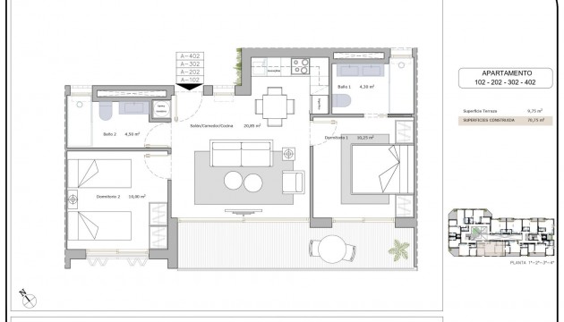 New Build - Apartment - San Pedro del Pinatar - Lo pagan