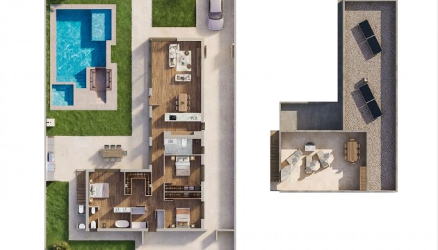 New Build - Villas - Sucina - pueblo