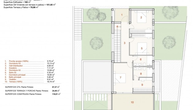 New Build - Villas - Finestrat - Campana garden
