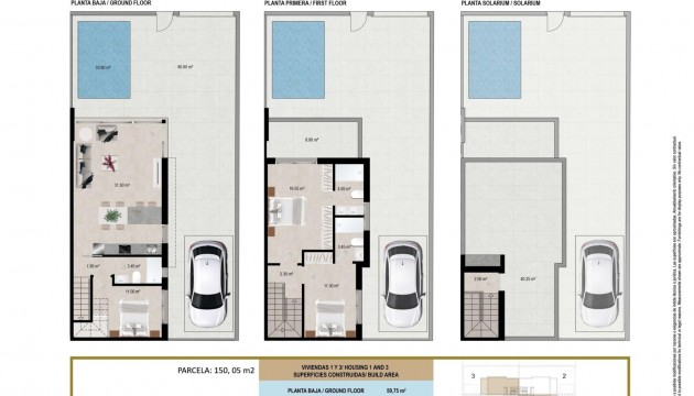 New Build - Villas - San Javier - pueblo