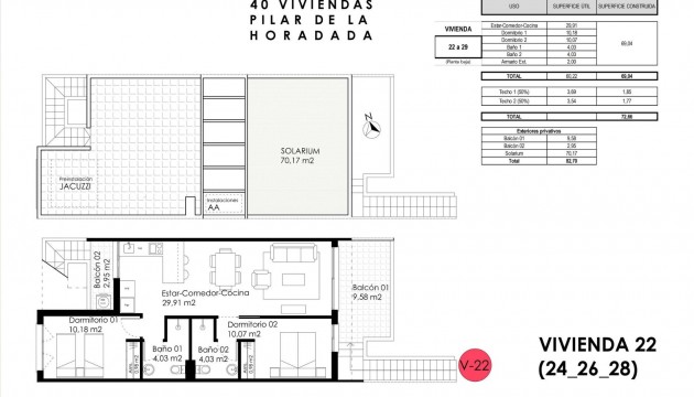 New Build - Apartment - Pilar de la Horadada - pueblo