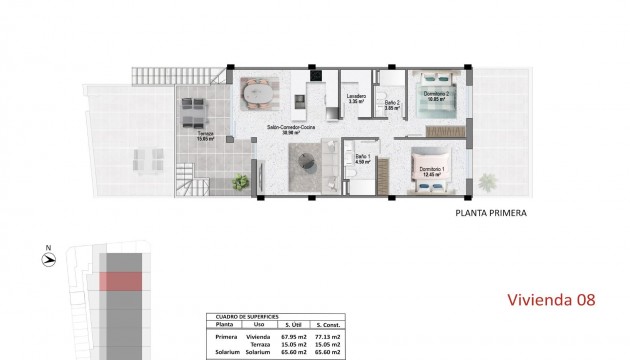 New Build - Apartment - Pilar de la Horadada - pueblo