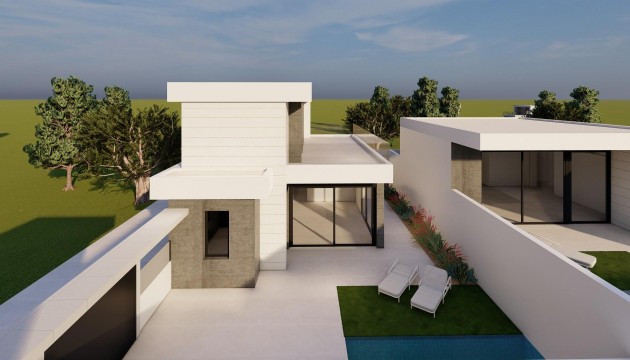 New Build - Villas - Pilar de la Horadada - pueblo