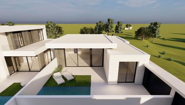 New Build - Villas - Pilar de la Horadada - pueblo