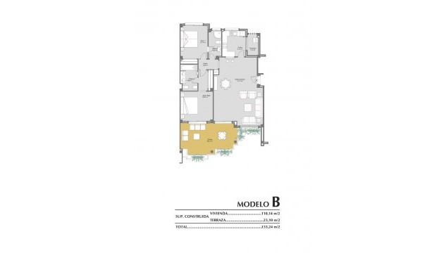 Nouvelle construction - Appartement - Orihuela - Lomas de Campoamor