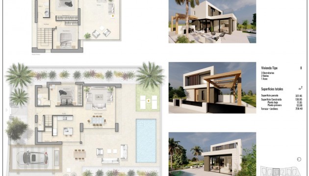 New Build - Villas - Pilar de la Horadada - Roda Golf