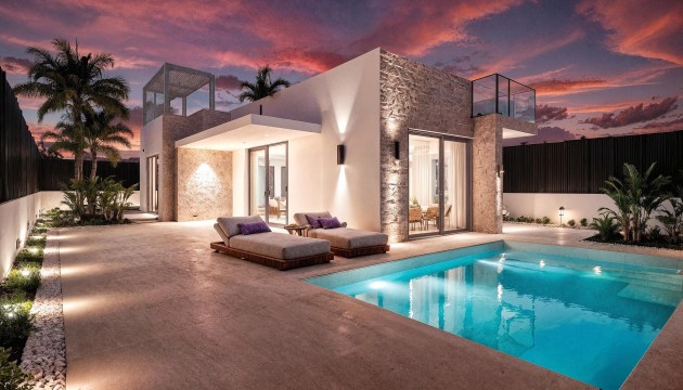 Nouvelle construction - Villa's
 - Los Alcazares - Torre del Rame