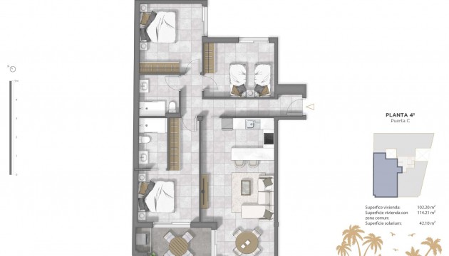 New Build - Apartment - Guardamar - Pueblo