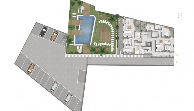 New Build - Apartment - Guardamar - Pueblo