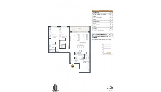 New Build - Apartment - Guardamar - Pueblo