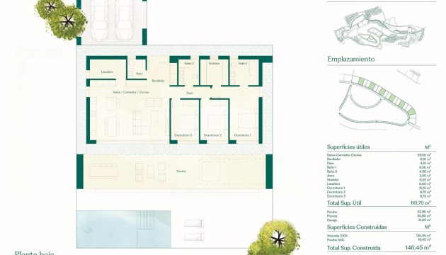 Nouvelle construction - Villas
 - Fuente Álamo - Hacienda del Alamo