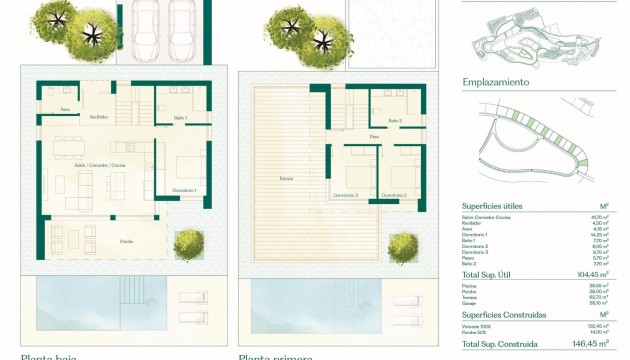 Nouvelle construction - Villas
 - Fuente Álamo - Hacienda del Alamo