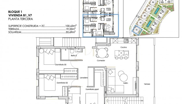 Nouvelle construction - Appartement - Torre Pacheco - Santa Rosalia Lake And Life Resort