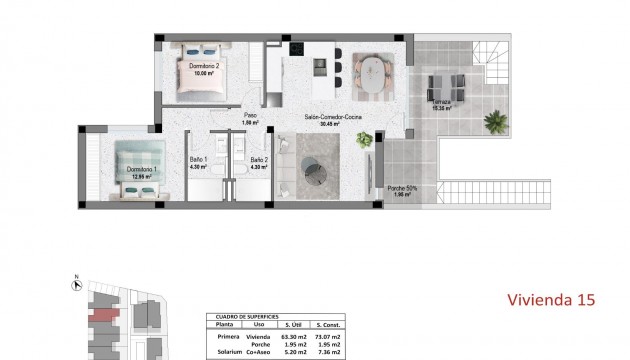 Nouvelle construction - Appartement - Pilar de la Horadada - pueblo