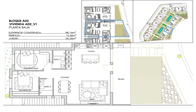Nouvelle construction - Appartement - Torre Pacheco - Santa Rosalia Lake And Life Resort