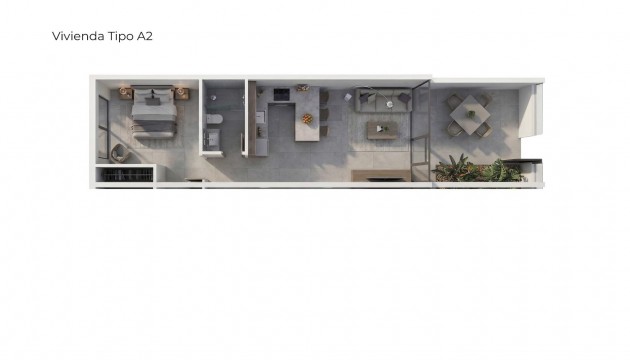 Nouvelle construction - Appartement - Vera - Vera Playa