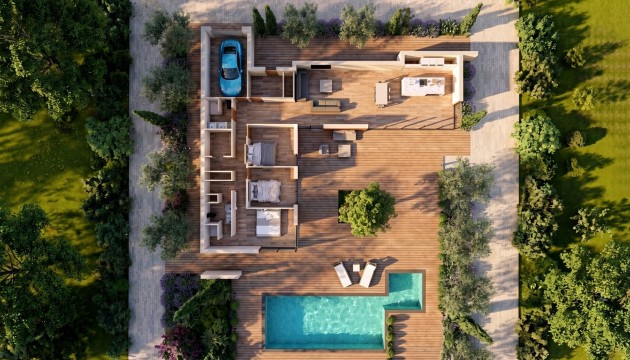 Nouvelle construction - Villa's
 - Pinoso - Casas Pastor