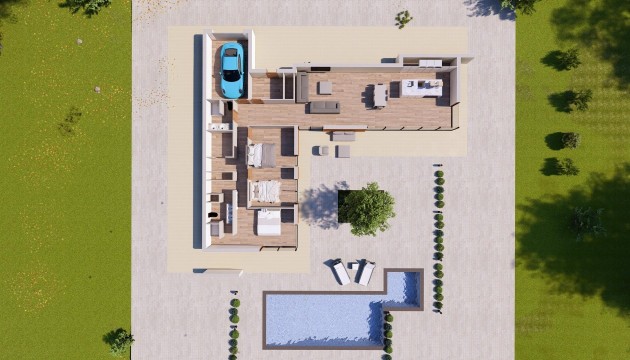 Nouvelle construction - Villa's
 - Pinoso - Casas Pastor