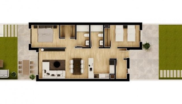 New Build - Apartment - Monforte del Cid Alicante - Alenda Golf