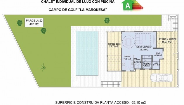 Nueva construcción  - Villas
 - Rojales - Golf La Marquesa (Ciudad Quesada)