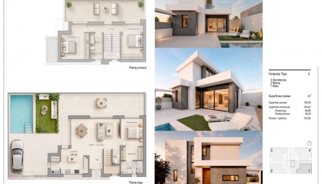 Nouvelle construction - Villa's
 - Pilar de la Horadada - pueblo