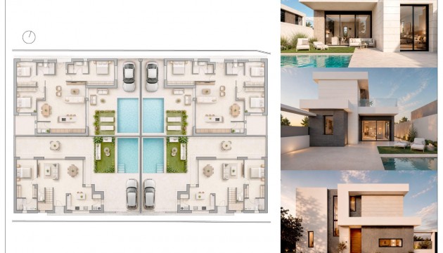 Nouvelle construction - Villa's
 - Pilar de la Horadada - pueblo