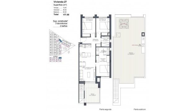 New Build - Apartment - Los Alcazares - Serena Golf