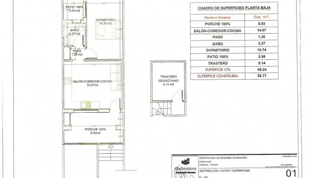 Revente - Appartement - Ciudad Quesada